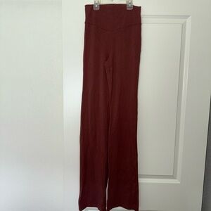 Old Navy Red Wide Leg Pants